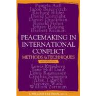Peacemaking And International Conflict by Zartman, I. William, 9781929223664