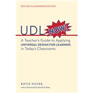 UDL Now! by Novak, Katie; Rose, David H, 9781930583665