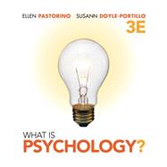 What is Psychology? by Pastorino, Ellen E.; Doyle-Portillo, Susann M, 9781111343668