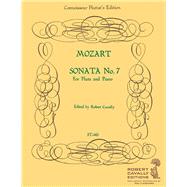 Sonata No. 7 in Eb by Mozart, Wolfgang Amadeus (COP); Cavally, Robert (CRT), 9781480333673