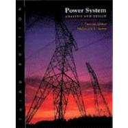 Power System Analysis and Design (with CD-ROM) by Glover, J. Duncan; Sarma, Mulukutla S., 9780534953676