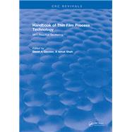 Handbook of Thin Film Process Technology: 98/1 Reactive Sputtering by Glocker,David A, 9781315893686