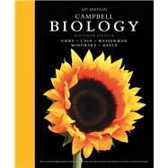 Campbell Biology AP Edition, 11/e by Urry, Lisa A; Cain, Michael L, 9780134433691