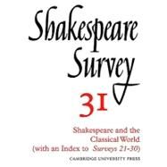 Shakespeare Survey by Edited by Kenneth Muir, 9780521523691