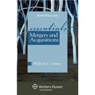 Mergers and Acquisitions The Essentials by Carney, William J., 9780735583696