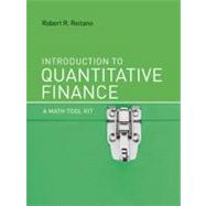 Introduction to Quantitative Finance A Math Tool Kit by Reitano, Robert R., 9780262013697