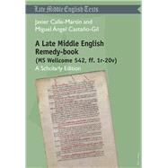 A Late Middle English Remedy-Book by Calle-martn, Javier; Castao-gil, Miguel ngel, 9783034313698