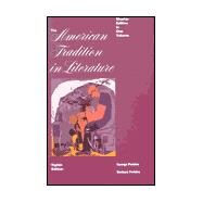 The American Tradition in Literature/8th Shorter by Perkins, George B.; Perkins, Barbara, 9780070493704