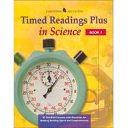 Timed Readings Plus in Science : Book 1: 25 Two-Part Lessons with Questions for Building Reading Speed and Comprehension by McGraw-Hill - Jamestown Education, 9780078273704