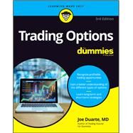 Trading Options for Dummies by Duarte, Joe, 9781119363705