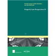 Property Law Perspectives IV by Gruyaert, Dorothy; Ramaekers, Eveline; Rostill, Luke, 9781780683706
