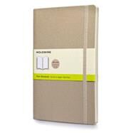 Moleskine Classic Colored Notebook, Large, Plain, Khaki Beige, Soft Cover (5 x 8.25) by Unknown, 9788867323708