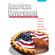 American Government (Clothbound) by Welch, Susan; Gruhl, John; Comer, John; Rigdon, Susan M.; Steinman, Michael, 9780534553715