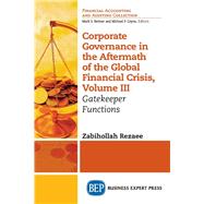 Corporate Governance in the Aftermath of the Global Financial Crisis by Rezaee, Zabihollah, 9781947843721