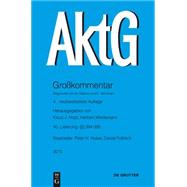 Aktg 394-395 by Huber, Peter M. (ADP); Frohlich, Daniel (ADP), 9783110373721