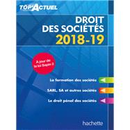 Top'Actuel Droit Des Socits 2018-2019 by Christiane Lamassa; Marie-Claude Rialland; Elise Grosjean-Leccia, 9782017013723