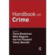 Handbook on Crime by Brookman; Fiona, 9781843923725