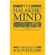 Halakhic Mind by Soloveitchik, Joseph B., 9780684863726