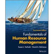 Fundamentals of Human Resource Management by Verhulst, Susan L.; DeCenzo, David A., 9781119803744