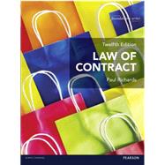 Law of Contract by Richards, Paul, 9781292063751