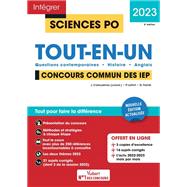 Sciences Po - Tout-en-un - Concours commun des IEP 2023 by Paul Leitch; Ghislain Trani, 9782311213751