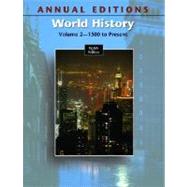 Annual Editions: World History, Volume 2, 8/e by McComb, David, 9780073053752