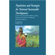 Population and Strategies for National Sustainable Development by Ness, Gayl D.; Gholay, Meghan, 9781853833755