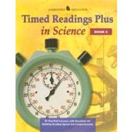 Timed Readings Plus in Science : Book 6: 25 Two-Part Lessons with Questions for Building Reading Speed and Comprehension by McGraw-Hill - Jamestown Education, 9780078273759