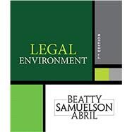 Bundle: Legal Environment, 7th + MindTap Business Law, 1 term (6 months) Printed Access Card by Beatty, Jeffrey F.; Samuelson, Susan S.; Abril, Patricia, 9781337803762