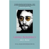 Lennon Remembers Pa by Wenner,Jann S., 9781859843765