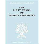 First Years Yangyi Com Ils 109 by Crook,David, 9781138873766