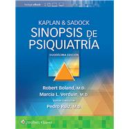 Kaplan & Sadock. Sinopsis de psiquiatra by Boland, Robert; Verduin, Marcia; Ruiz, Pedro, 9788418563768