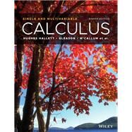 Calculus: Single and Multivariable 8th Edition WileyPLUS Next Gen Student Package Multi-Semester by Hughes-Hallett, 9781119783770