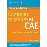 Common Mistakes at CAE...and How to Avoid Them by Debra Powell, 9780521603775