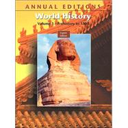Annual Editions: World History, Volume I, 8/e by Mitchell, Joseph R., 9780073053776