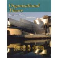 Organizational Theory Text & Cases (3rd Ed) by Jones, Gareth R., 9780130183781