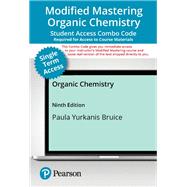 Mastering Chemistry with Pearson eText (up to 18-weeks) + Print Combo Access Code for Organic Chemistry by Paula Yurkanis Bruice, 9780138223786