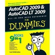 AutoCAD 2009 and AutoCAD LT 2009 All-in-One Desk Reference For Dummies by Ambrosius, Lee, 9780470243787