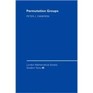 Permutation Groups by Peter J. Cameron, 9780521653787