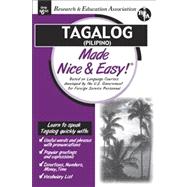 Tagalog (Pilipino) Made Nice & Easy! by Research & Education Association, 9780878913787