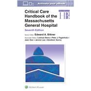 Critical Care Handbook of the Massachusetts General Hospital by Bittner, Edward A, 9781975183790