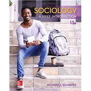 Loose Leaf for Sociology: A Brief Introduction by Schaefer, Richard T., 9781260153798