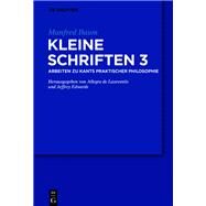 Kleine Schriften by Baum, Manfred; Laurentiis, Allegra De; Edwards, Jeffrey, 9783110603804