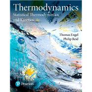 Modified Mastering Chemistry with Pearson eText -- Standalone Access Card -- for Physical Chemistry Thermodynamics, Statistical Thermodynamics, and Kinetics by Engel, Thomas; Reid, Philip, 9780134813813