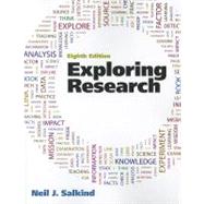 Exploring Research by Salkind, Neil J., 9780205093816