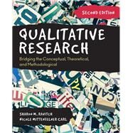 Qualitative Research by Ravitch, Sharon M.; Carl, Nicole Mittenfelner, 9781544333816