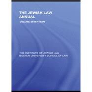The Jewish Law Annual Volume 17 by Lifshitz; Berachyahu, 9781138973817