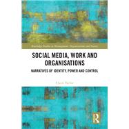 Social Media, Work and Organisations by Claire Taylor, 9780367683818