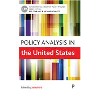 Policy Analysis in the United States by Hird, John A., 9781447333821