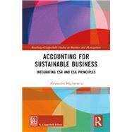 Accounting for Sustainable Business by Alessandro Migliavacca, 9781032963822